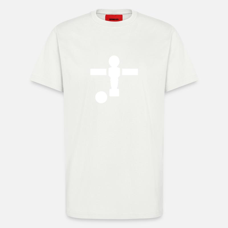 Tischkicker - T-Shirt - made by SPREAD - OFF WHITE