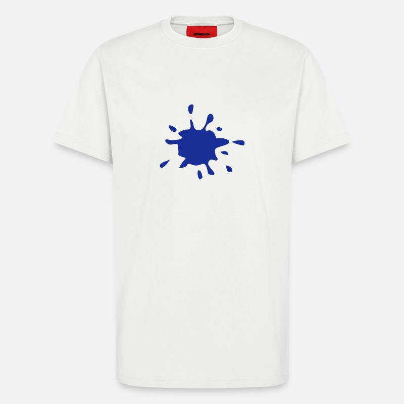 Klecks, Fleck - Kunst - T-Shirt - made by SPREAD - OFF WHITE
