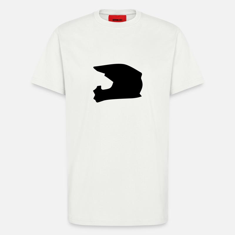 Helm - T-Shirt - made by SPREAD - OFF WHITE