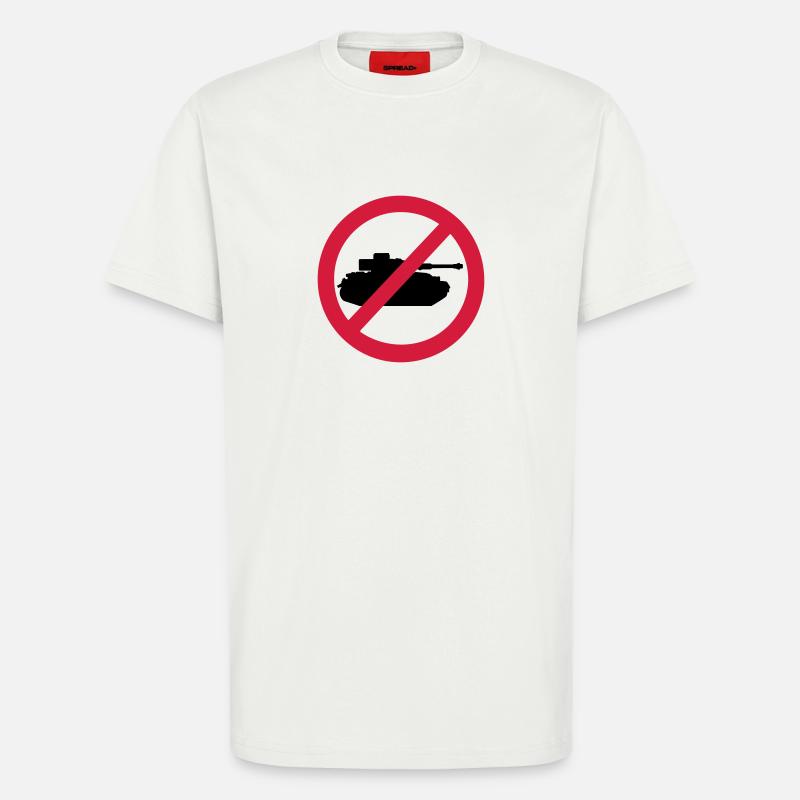 Panzer - T-Shirt - made by SPREAD - OFF WHITE