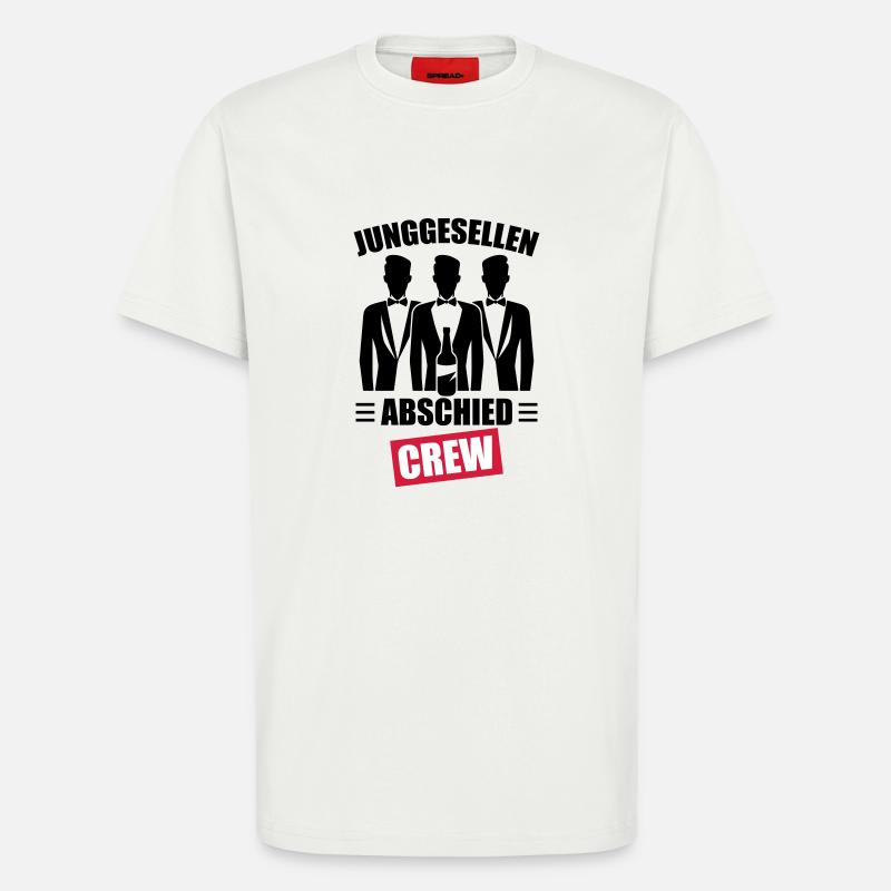 Junggesellenabschied Jga Crew - T-Shirt - made by SPREAD - OFF WHITE