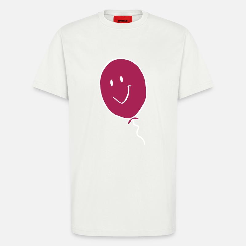 luftballon - T-Shirt - made by SPREAD - OFF WHITE
