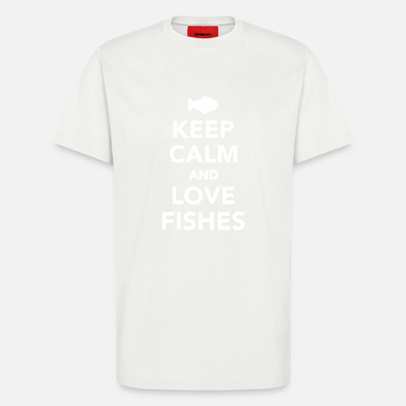 Fisch - T-Shirt - made by SPREAD - OFF WHITE