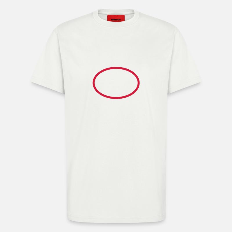 Kreis - T-Shirt - made by SPREAD - OFF WHITE
