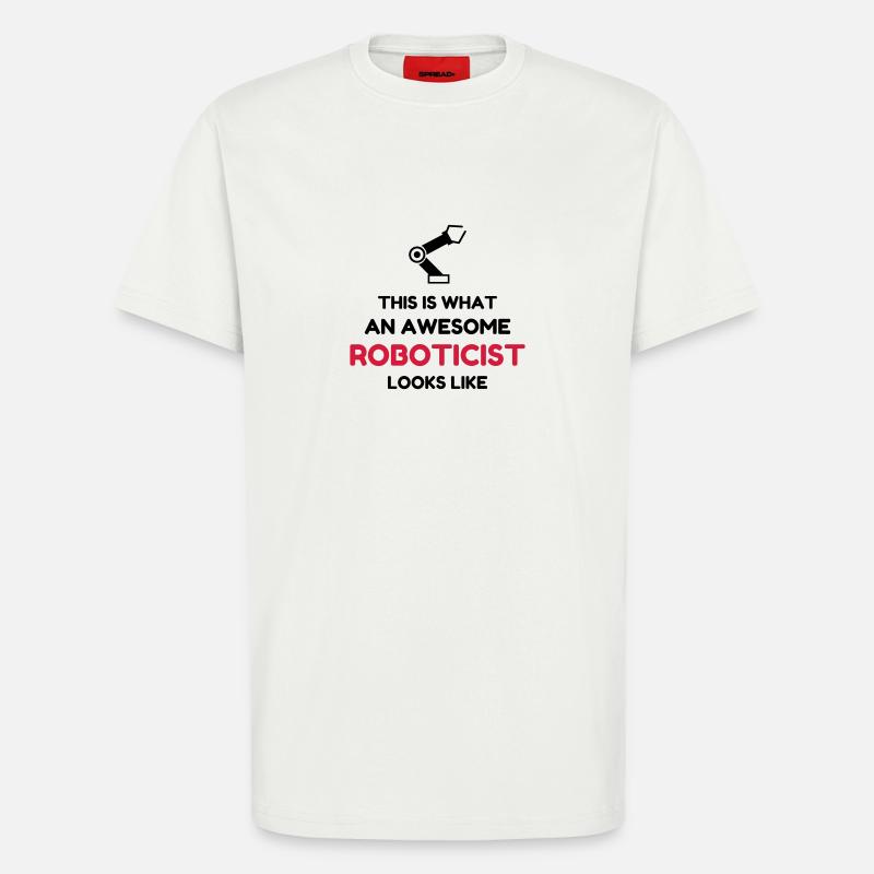 Robotik / Roboter / Robot / Robotics - T-Shirt - made by SPREAD - OFF WHITE
