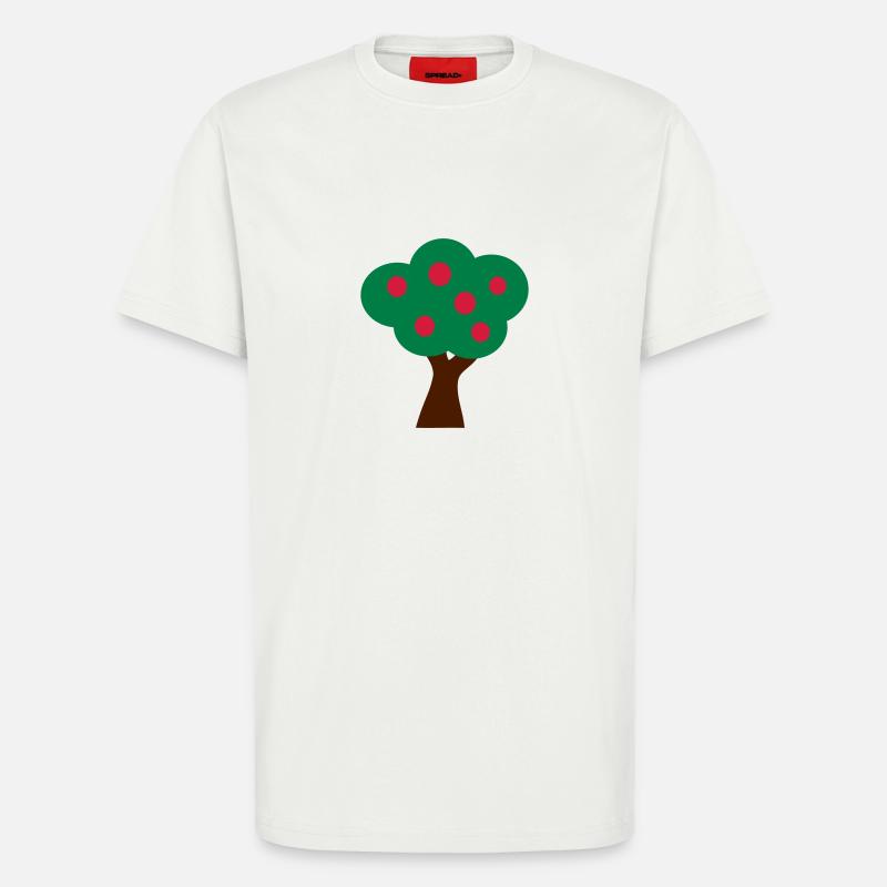 Apple Tree - T-Shirt - made by SPREAD - OFF WHITE