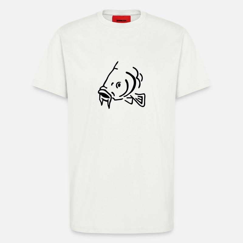 Fisch - T-Shirt - made by SPREAD - OFF WHITE