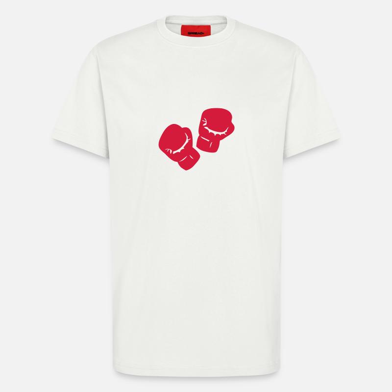 Boxen Boxhandschuh - T-Shirt - made by SPREAD - OFF WHITE