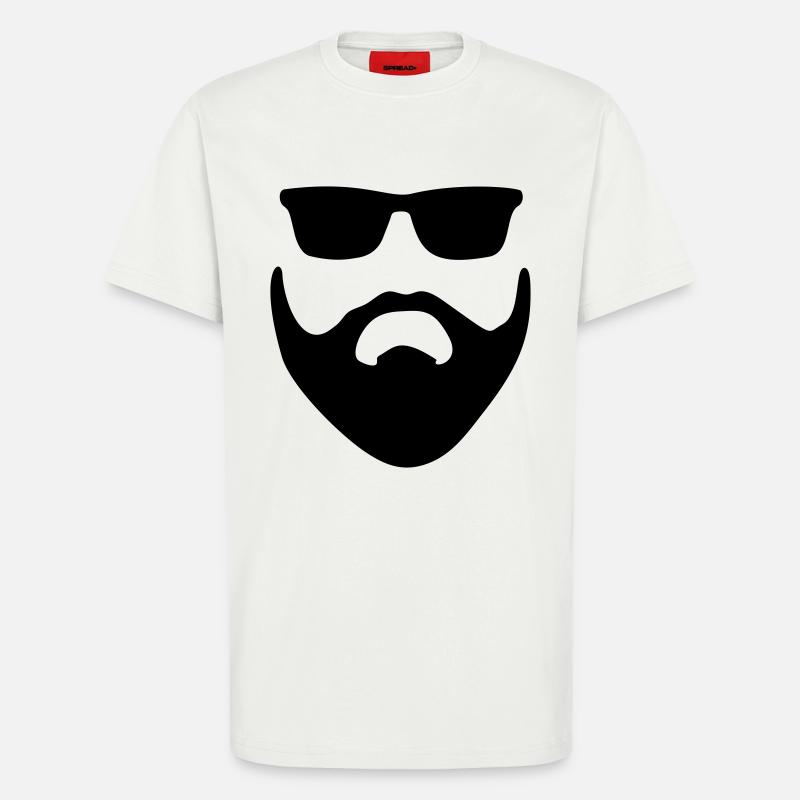 MEN - MAN - MACHO - T-shirt TESTOSTÉRONE - T-shirt bio décontracté fabriqué en UE - OFF WHITE