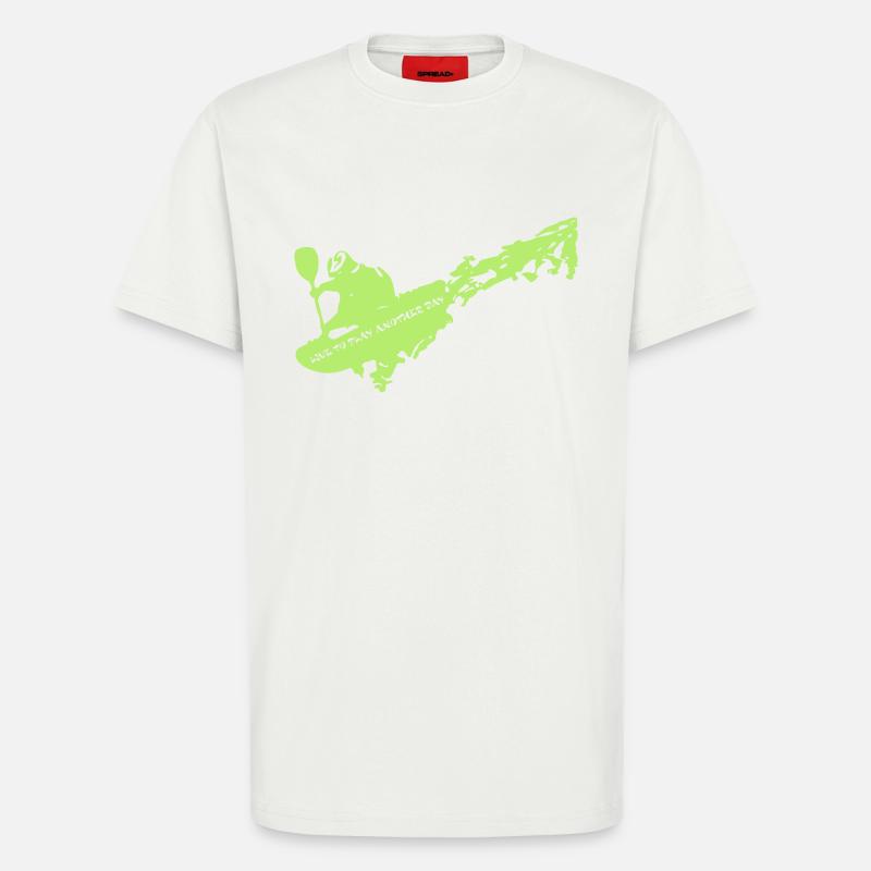 Paddler - T-Shirt - made by SPREAD - OFF WHITE