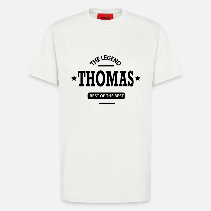 thomas - T-Shirt - made by SPREAD - OFF WHITE