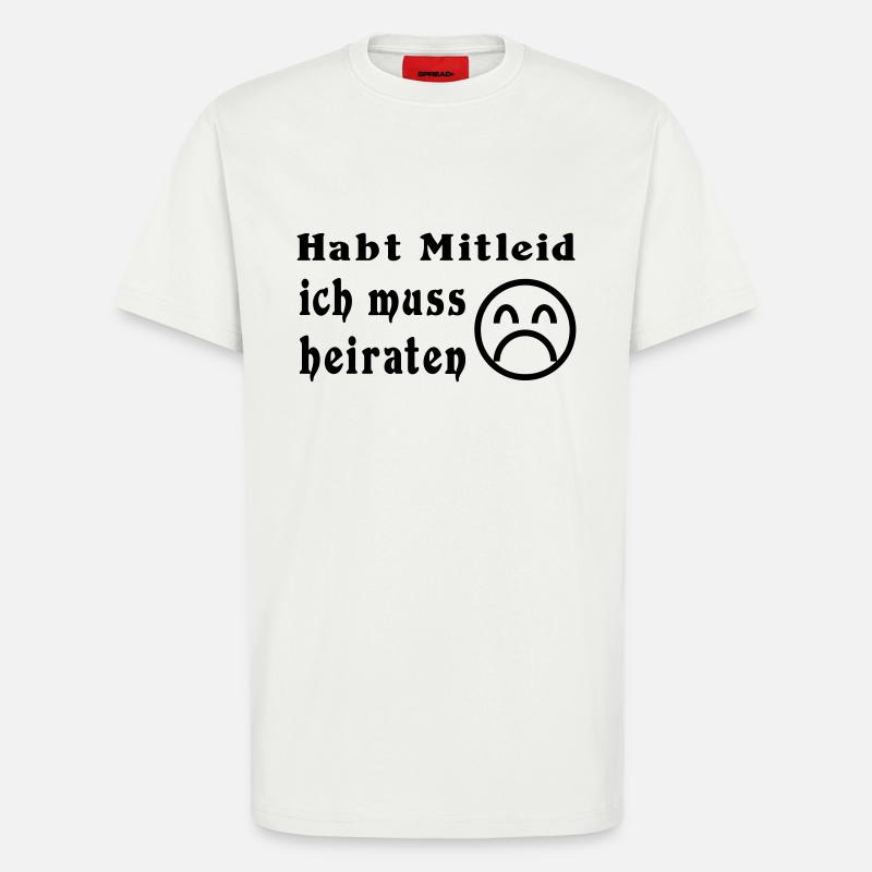 wedding - T-Shirt - made by SPREAD - OFF WHITE