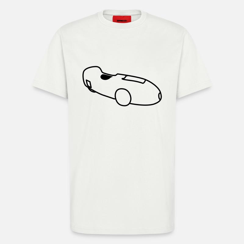 Velomobil DF - T-Shirt - made by SPREAD - OFF WHITE