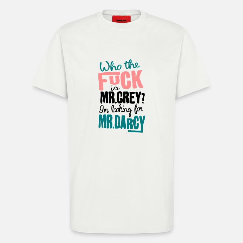 whothefk - T-Shirt - made by SPREAD - OFF WHITE