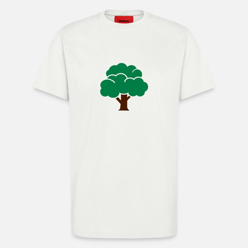 Tree - T-Shirt - made by SPREAD - OFF WHITE