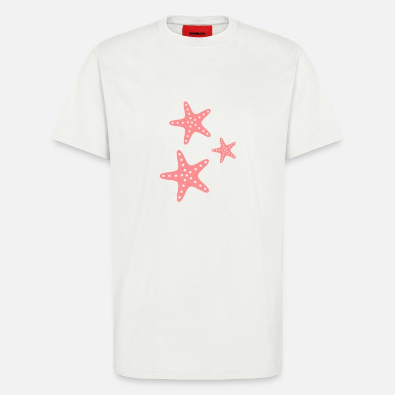 Seesterne - T-Shirt - made by SPREAD - OFF WHITE