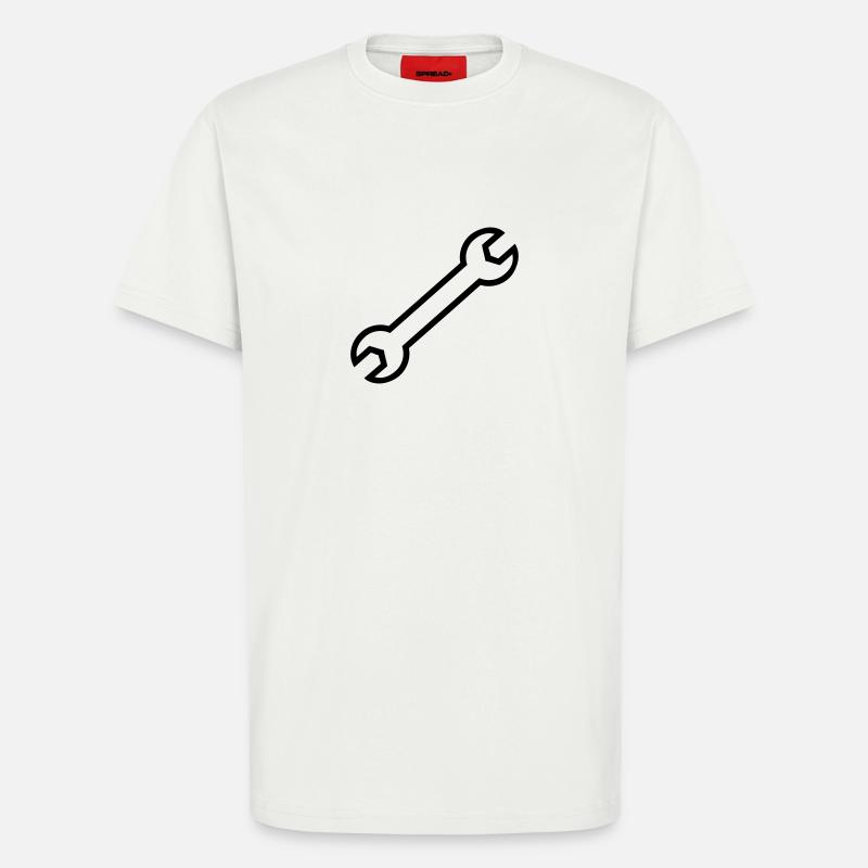 Screw wrench - T-Shirt - made by SPREAD - OFF WHITE