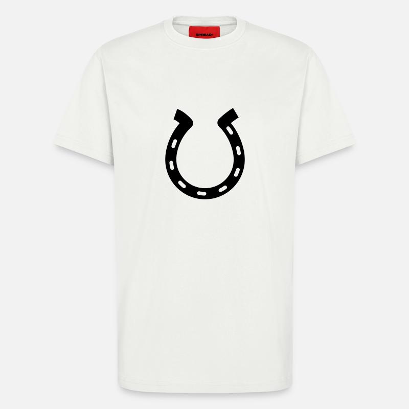 Hufeisen - T-Shirt - made by SPREAD - OFF WHITE