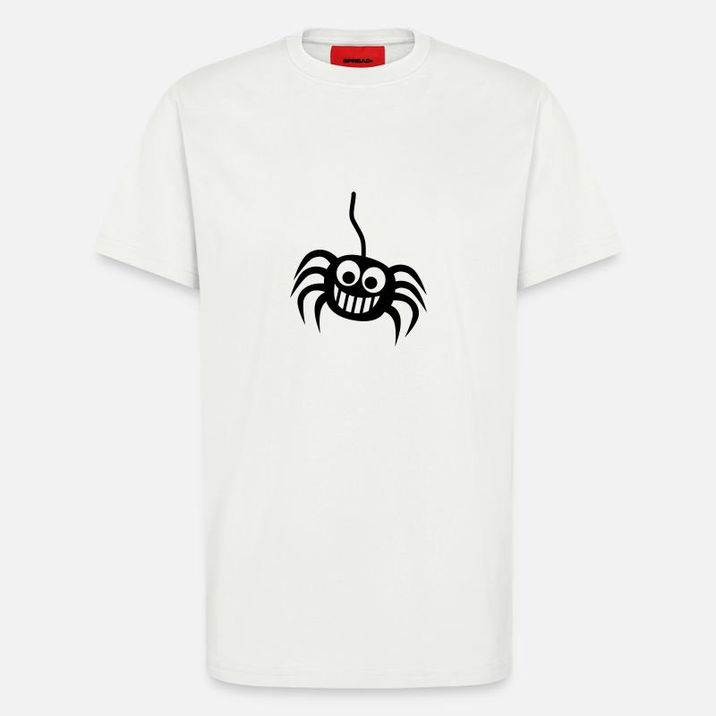 Spinne - T-Shirt - made by SPREAD - OFF WHITE