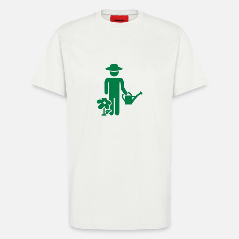 Gärtner - T-Shirt - made by SPREAD - OFF WHITE