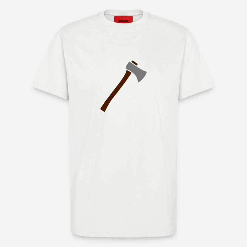 Axt - T-Shirt - made by SPREAD - OFF WHITE