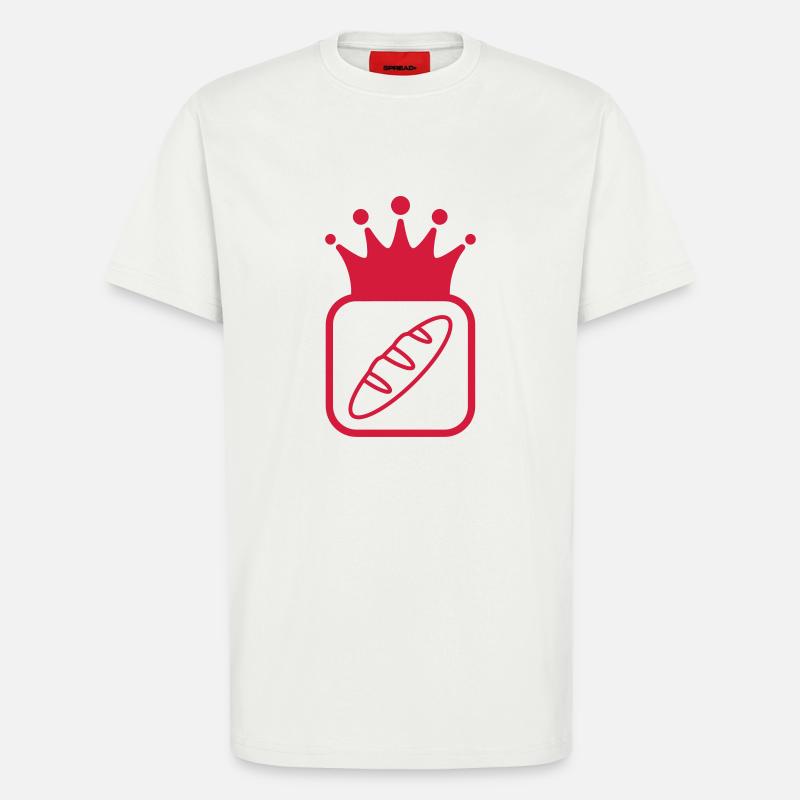 Bäcker / Bäckerei / Bäckerin / Brot - T-Shirt - made by SPREAD - OFF WHITE