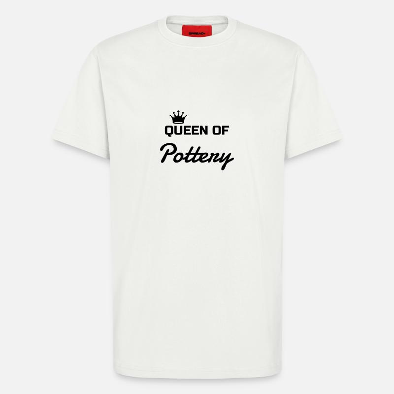 Keramik / Töpfer / Vase / Bildhauer - T-Shirt - made by SPREAD - OFF WHITE