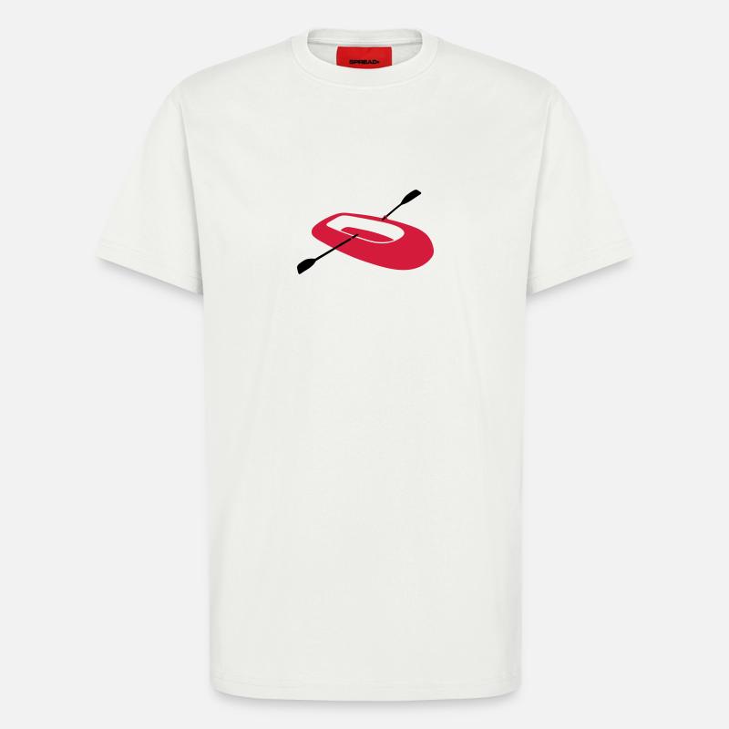 Schlauchboot - V2 - T-Shirt - made by SPREAD - OFF WHITE