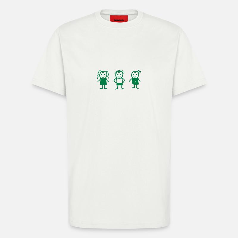 Drei Gören - T-Shirt - made by SPREAD - OFF WHITE