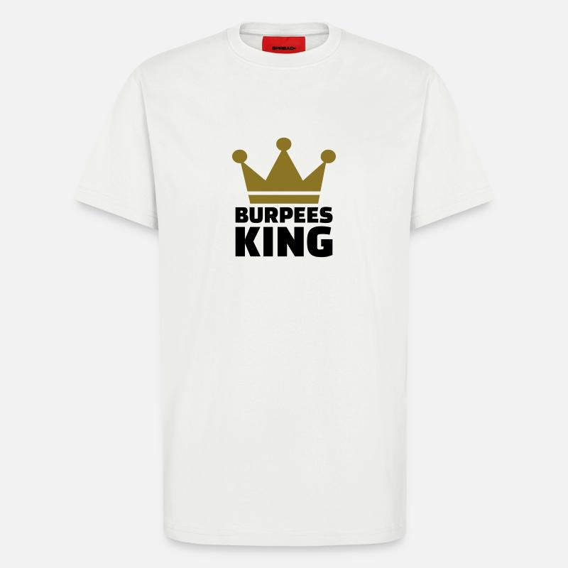 Burpees - T-Shirt - made by SPREAD - OFF WHITE