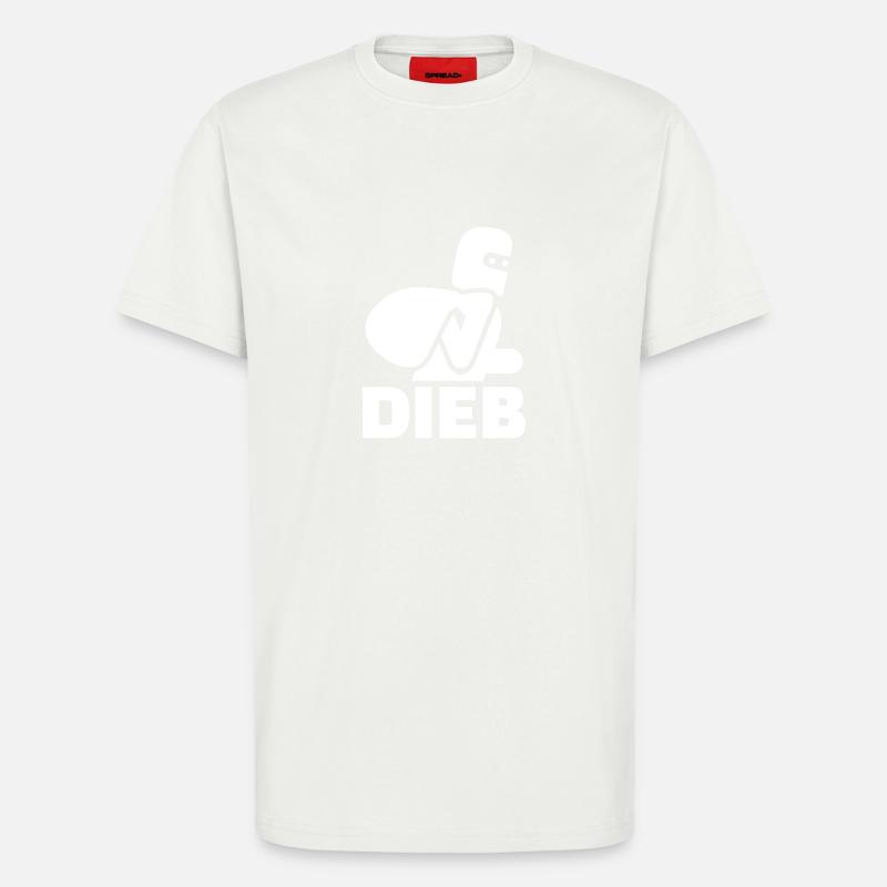 Dieb - T-Shirt - made by SPREAD - OFF WHITE
