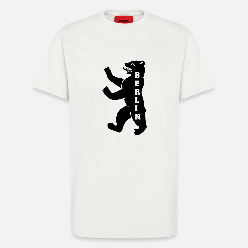 berlin - T-Shirt - made by SPREAD - OFF WHITE