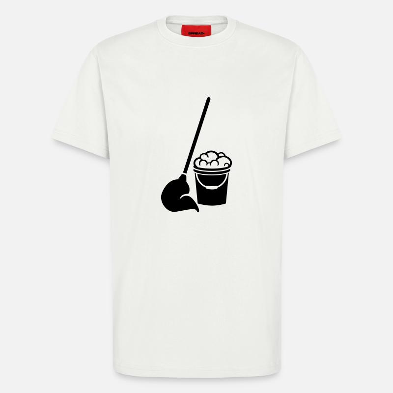 Eimer - T-Shirt - made by SPREAD - OFF WHITE