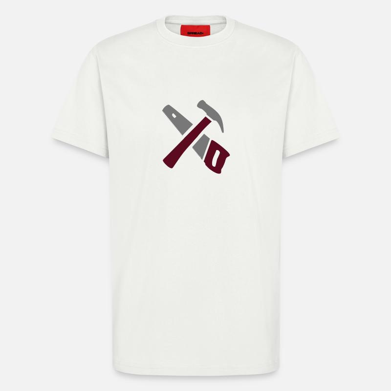 tools - T-Shirt - made by SPREAD - OFF WHITE