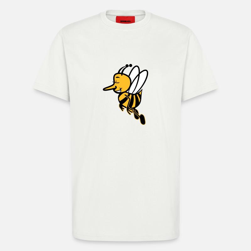 Bee fly sweet - T-Shirt - made by SPREAD - OFF WHITE