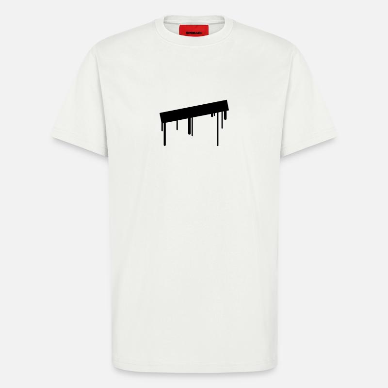 empty_graffiti_frame - T-Shirt - made by SPREAD - OFF WHITE