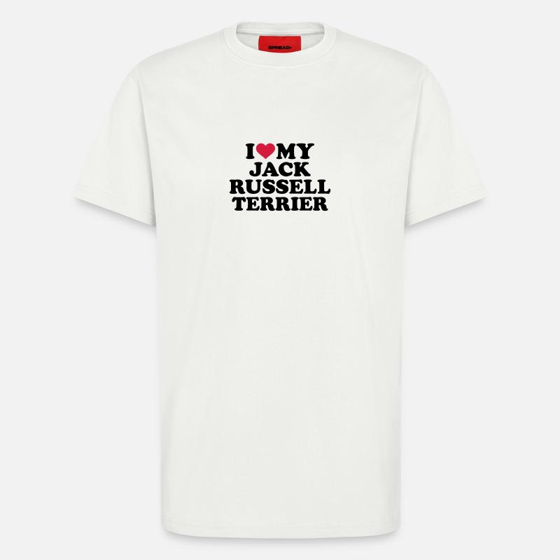 Jack Russell - T-Shirt - made by SPREAD - OFF WHITE