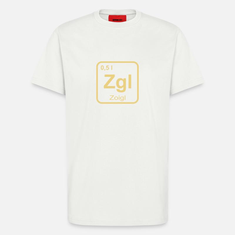 Zoigl Bier - T-Shirt - made by SPREAD - OFF WHITE