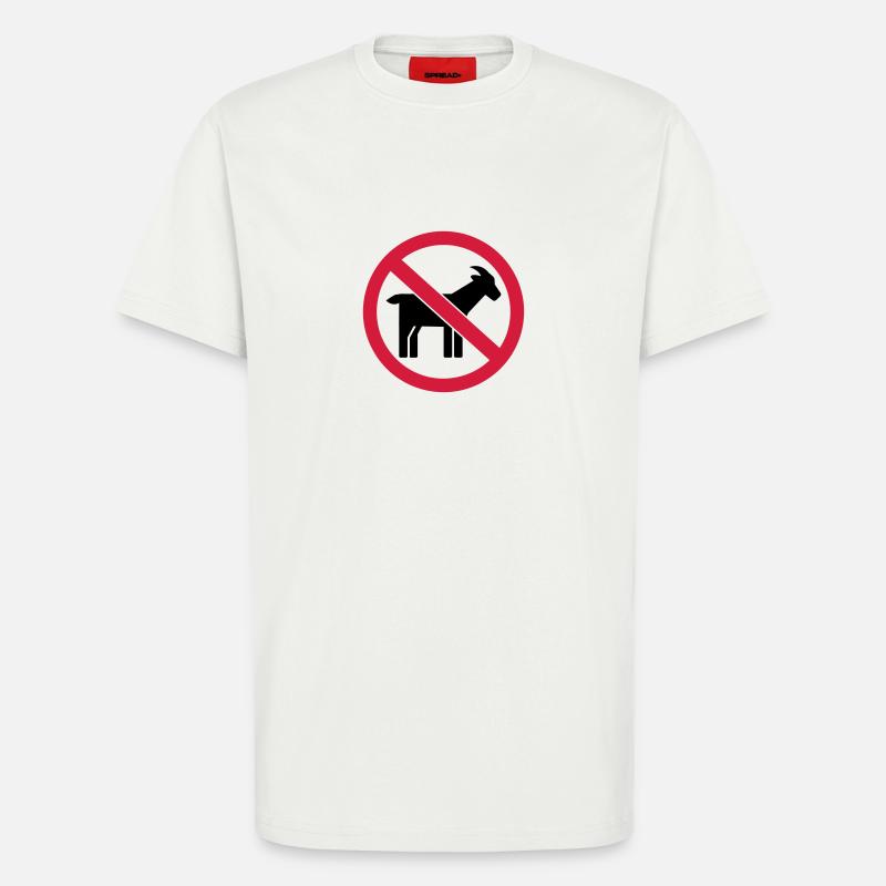 Ziege - T-Shirt - made by SPREAD - OFF WHITE