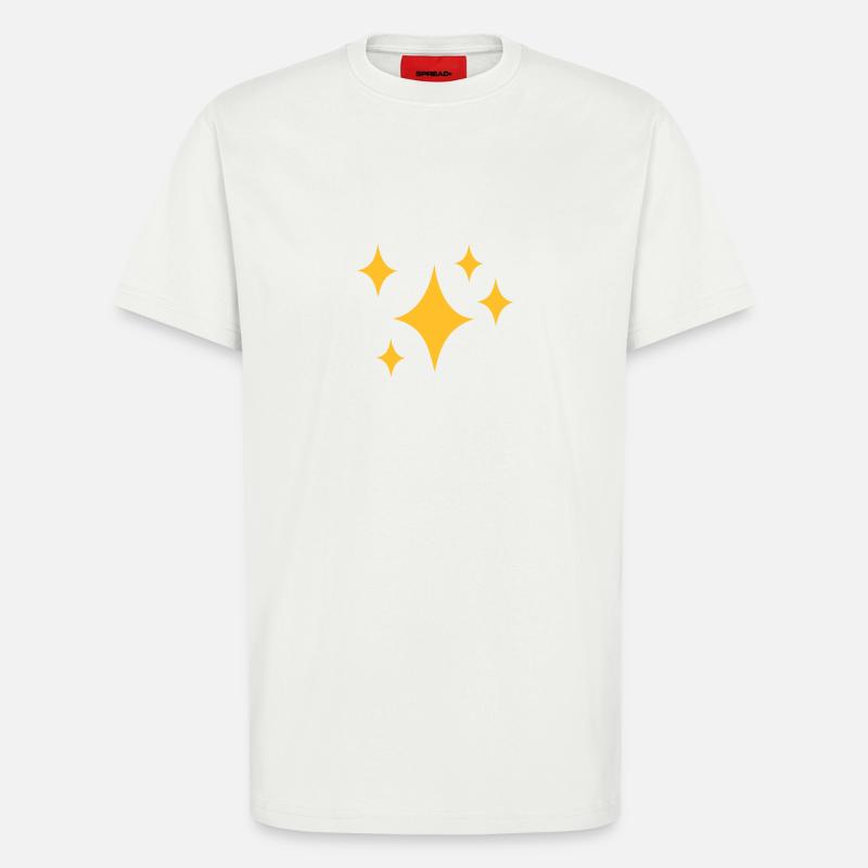 Sterne Funkeln - T-Shirt - made by SPREAD - OFF WHITE