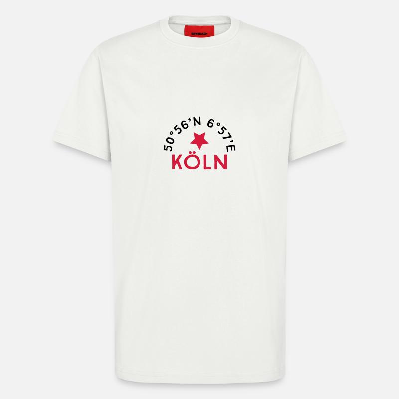 Köln - T-Shirt - made by SPREAD - OFF WHITE