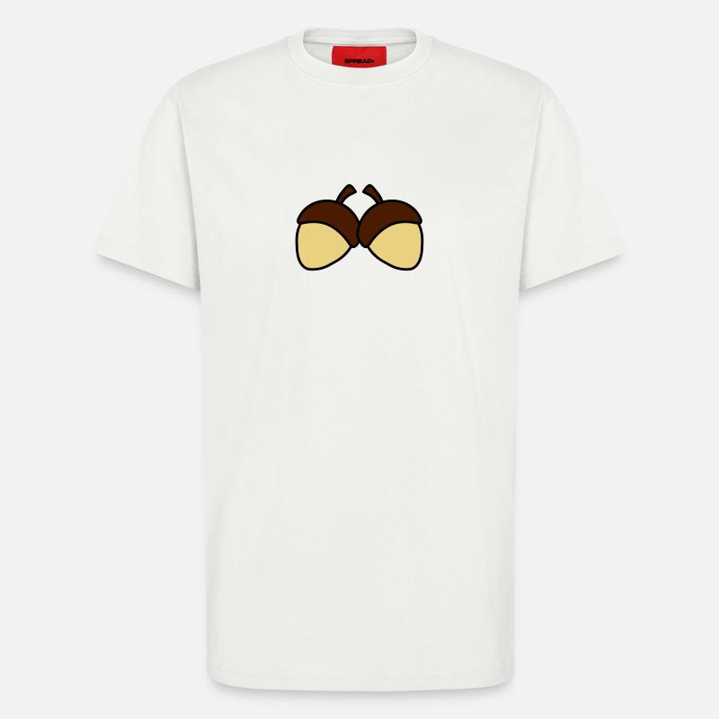 Nuts - T-Shirt - made by SPREAD - OFF WHITE