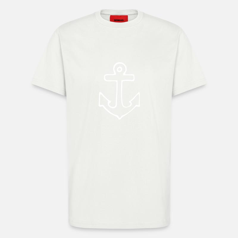 Anker - T-Shirt - made by SPREAD - OFF WHITE