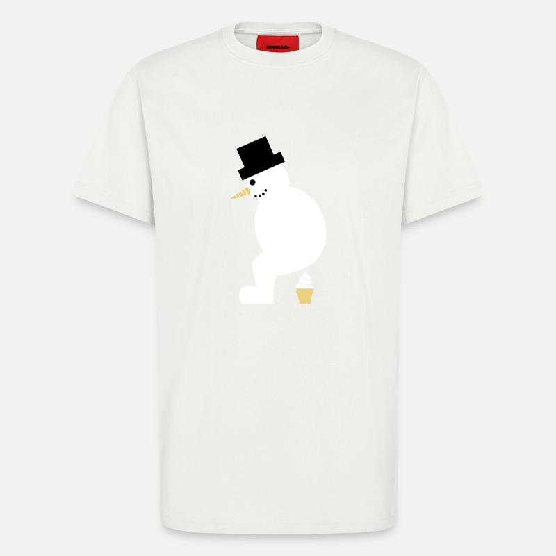 Mobile Softeis-Fabrik? - T-Shirt - made by SPREAD - OFF WHITE