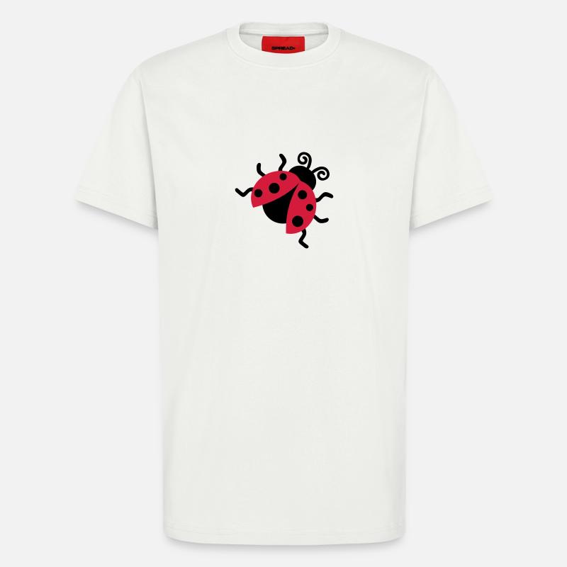 Ladybug - T-Shirt - made by SPREAD - OFF WHITE