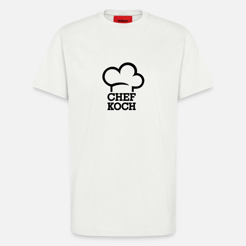 Chefkoch - T-Shirt - made by SPREAD - OFF WHITE