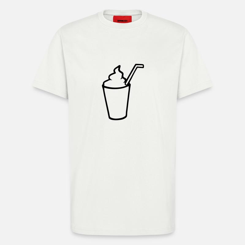 Milchshake - T-Shirt - made by SPREAD - OFF WHITE