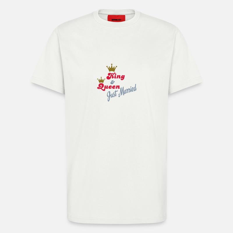 hochzeit - T-Shirt - made by SPREAD - OFF WHITE