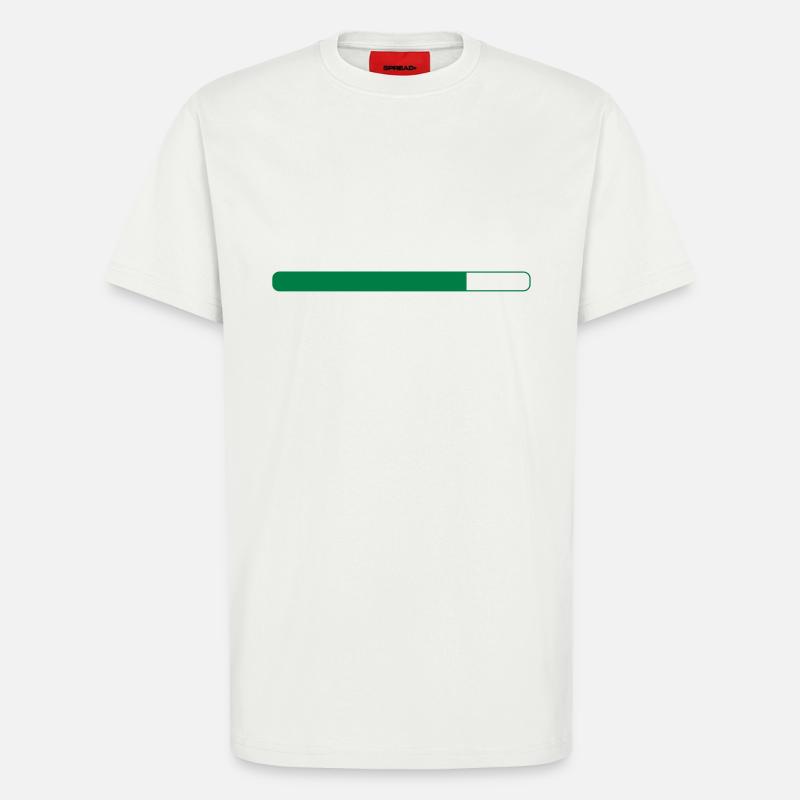 Loading, Download - T-Shirt - made by SPREAD - OFF WHITE