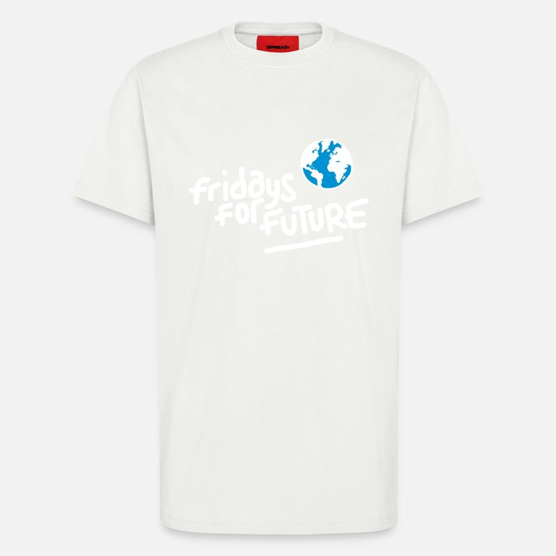 Fridays for Future - T-Shirt - made by SPREAD - OFF WHITE